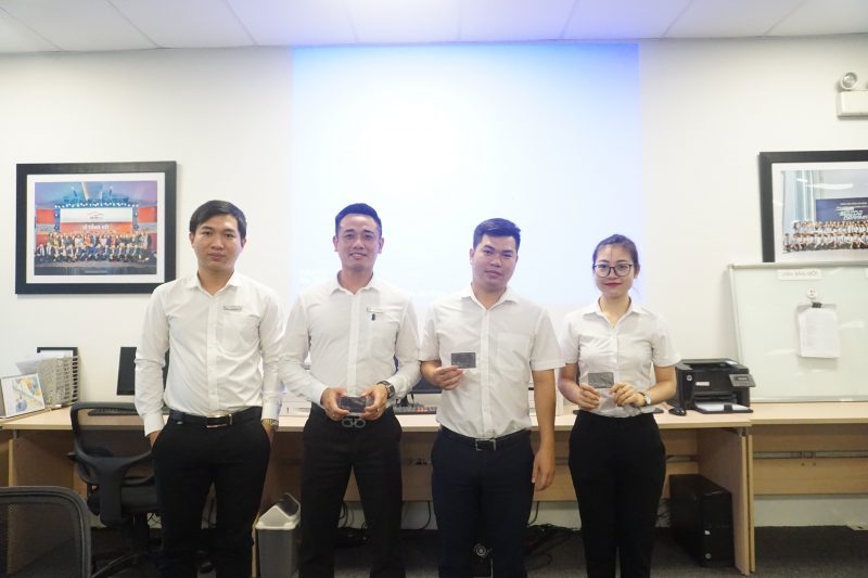 Tư vấn bán hàng xuất sắc nhất tháng 4/2019.