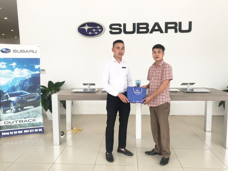 trial drive event Subaru Hanoi 12